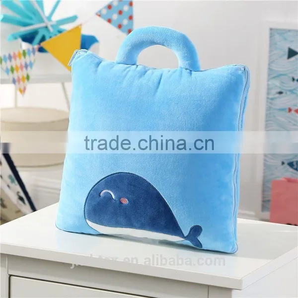 Custom Logo Funny Cute Polyester Embroidered Pillow photo-2