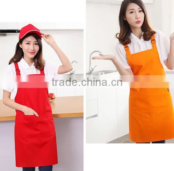 Cotton Apron Custom Logo Printing Kitchen Chef Adult Waterproof Overalls Advertising Work Aprons Customized photo-4