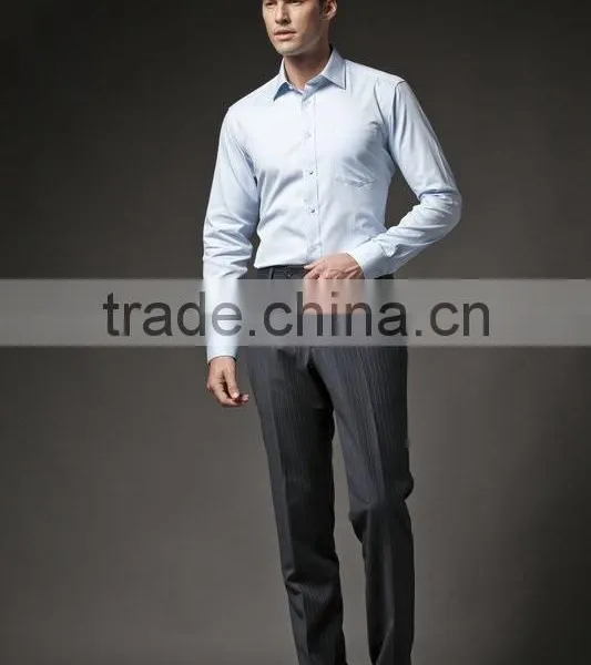 2014 Latest Style Cotton Mens Custom Dress Shirt, the Factory Price photo-5