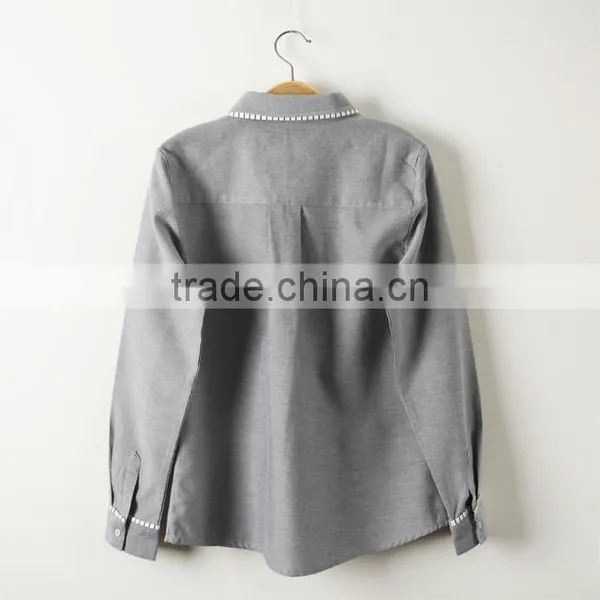 Fashion Embroidery Summer Ladies/mans Shirt photo-3