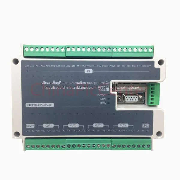 LE3U 40MT 24DI 16DO 2AD 2DA Аналоговый модуль для PLC RS485 Modbus 4-осевой высокоскоростной импульсный выход 100KHz Шаговый двигатель