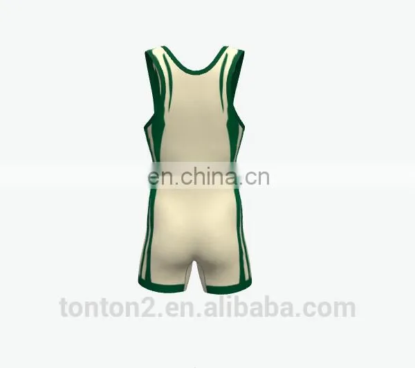 OEM Custom Logo Cheapest Price Summer Men Casual Design 100% Organic Cotton Wrestling Singlet photo-4