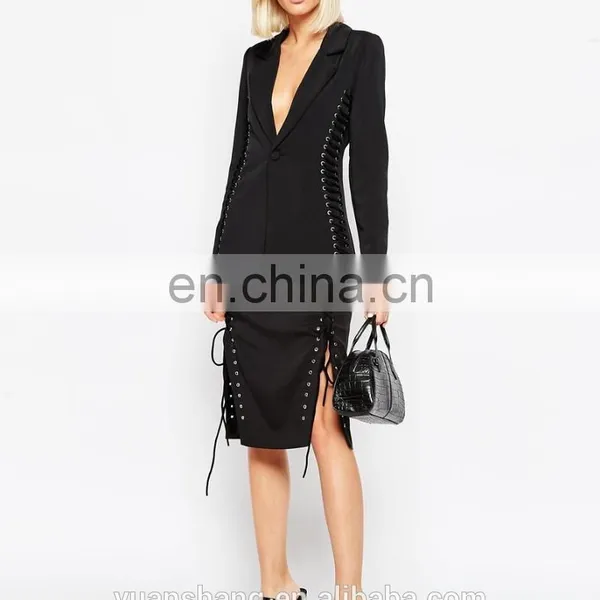 Latest Fashion Blazer Women 2015 Ladies Formal Blazer Designs photo-5