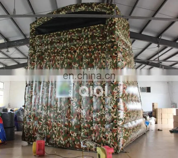 Camouflage Design Inflatable Slide for Adult Outdoor Amusement Game photo-6