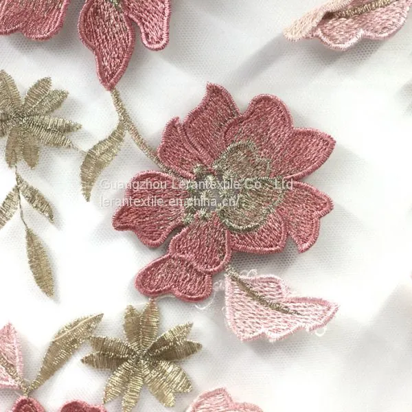 Latest Embroidery French Lace Fabric Lace Tulle Lace Fabric for Wedding Dresses photo-2