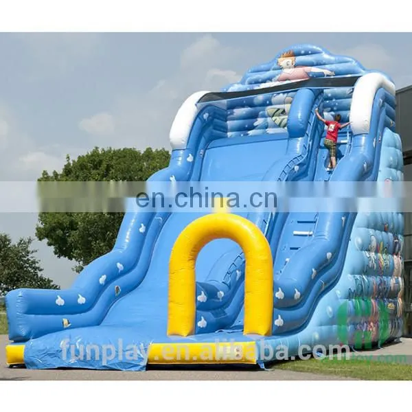 HI Popular 0.6mm PVC Tarpaulin Giant Inflatable Slide, Outdoor Children Slide photo-5