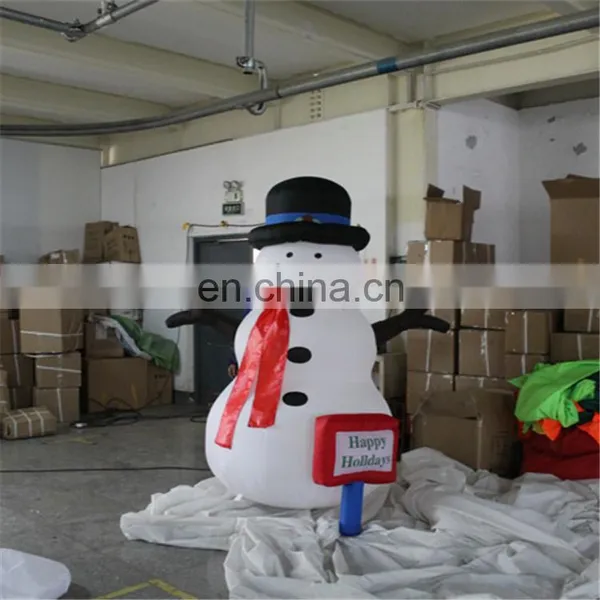 Giant Outdoor Inflatable Snowman For Christmas Decoration C-514 photo-3
