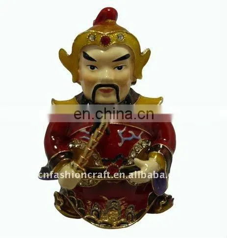 Luck God Metal Trinket Boxes