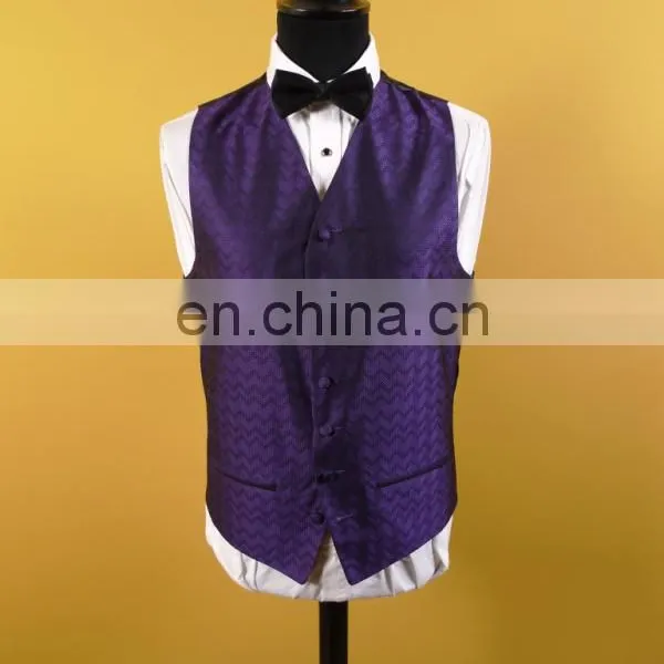 Silk Woven Fashion Man Waistcoat/Vest OEM Available