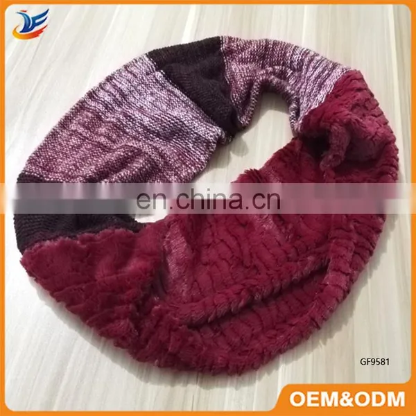 Factory Hot Sales Fashion Knit Infinity Scarf photo-4