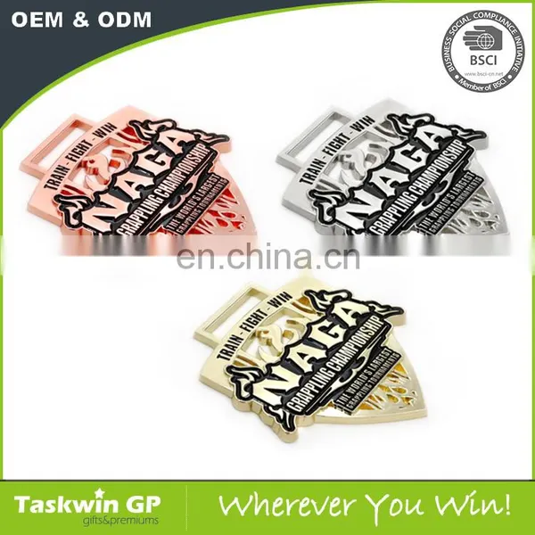 Promotional Cheap Customized Your Own Design Gold Brass Souvenir Award Sport Medal photo-6