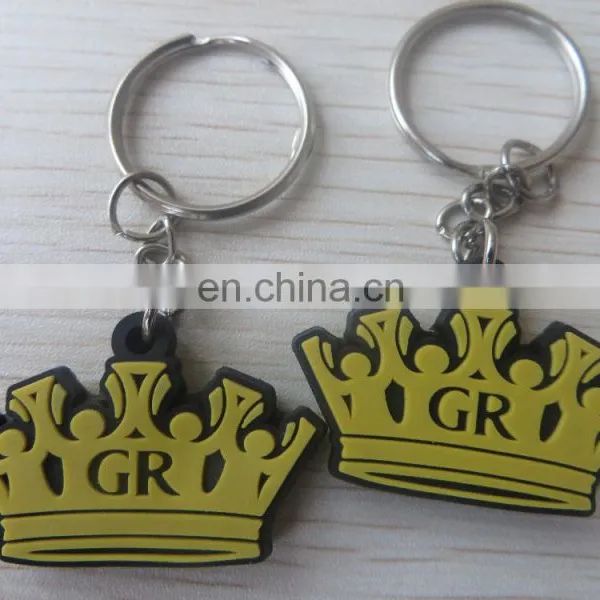 High Quality Double Sides Gift Pvc Key Chains photo-6