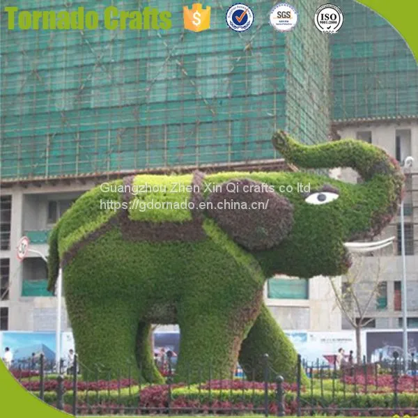 Fake Artificial Animal Topiary, Deco Grass Cutter Animal, Ornamental Artificial Lawn Animals photo-2