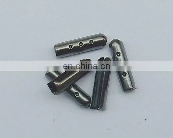 Brass shoelace U shape aglet metal tip for shoelace