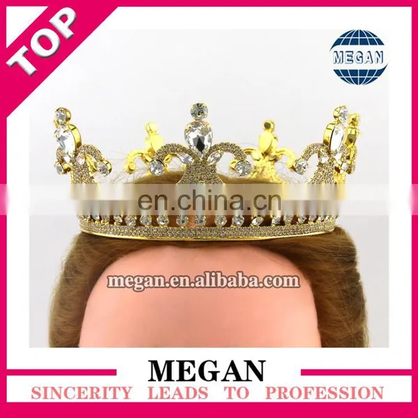 Wholesale Rhinestone Headband Princess Crown Baby Tiara Crown Wedding Cake Crown photo-6