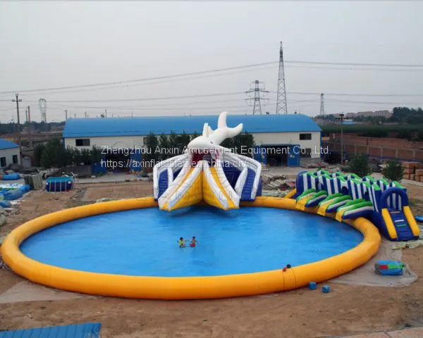 Giant Inflatable Water Park Ax-10 photo-3