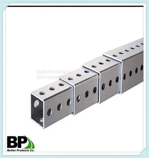 Trade Assurance Hot Dipped Galvanized Steel Square Tube Sign Post photo-3
