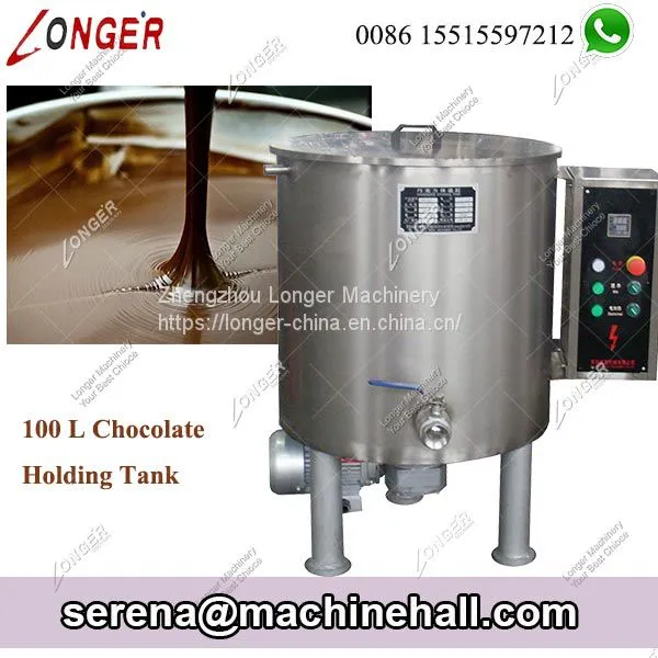 100-200 L Chocolate Holding Storage Tanks 304 Stainless Steel