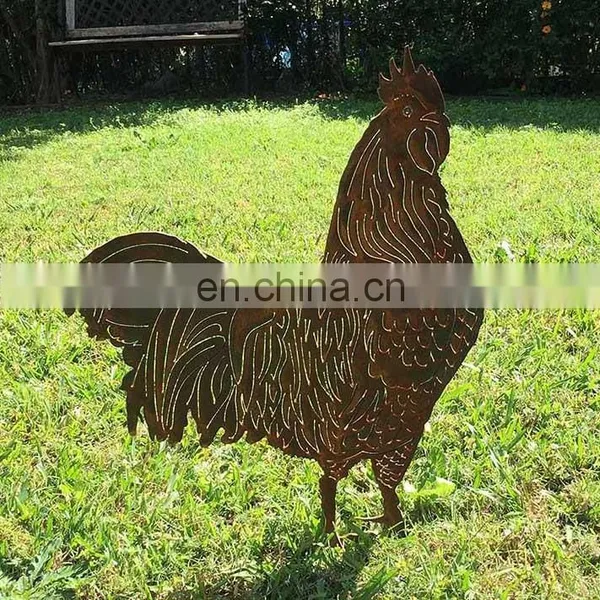 Classic Corten Steel Animal Sculpture photo-6