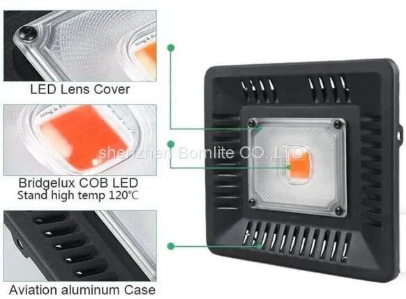 Manufacturing Led Plant Growth 50W 100W Led Grown Light For Growing Full Spectrum Led Light photo-4