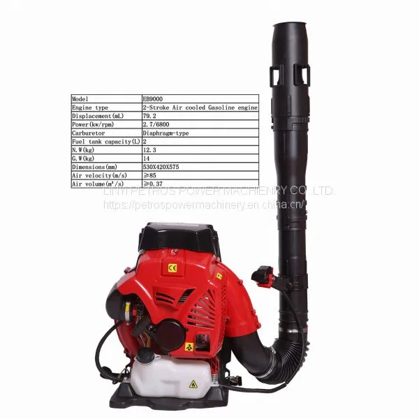 Large Wind Two-stroke Backpack Engine Blower Garden Leaf Blower Workshop Sweeper photo-2