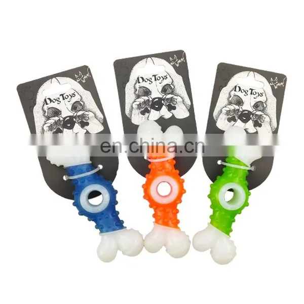 Durable Chew Bone Toy Safe Toy Tough Teeth Cleaning Dog Toy photo-2