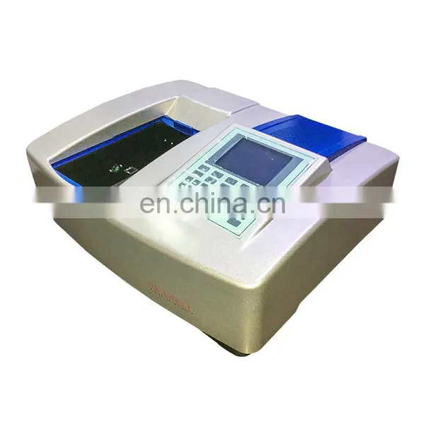 1.8 nm 190-1100nm Touch Screen Double Beam UV VIS Spectrophotometer photo-3