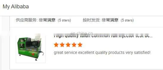 High Evaluation of DTS205/EPS205 From Client! Good Quality Common Rail Injector Tester Bench photo-2