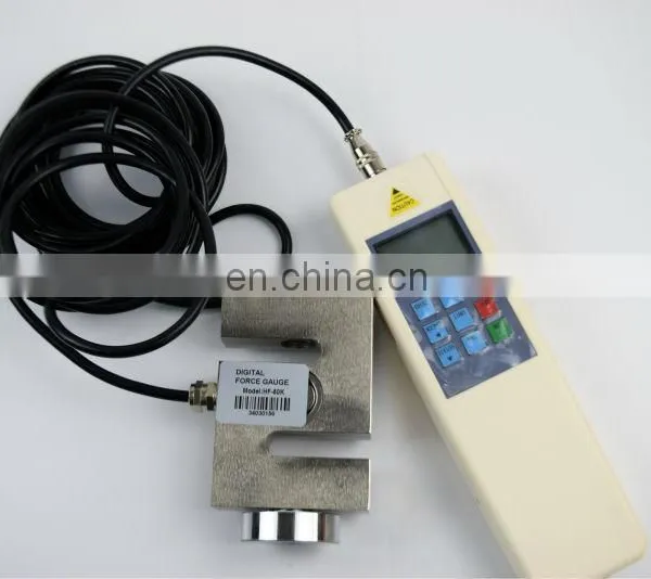 HF-100K Digital Push Pull Dynamometer Push Pull Force Gauge With S Type High Precision Sensor photo-6