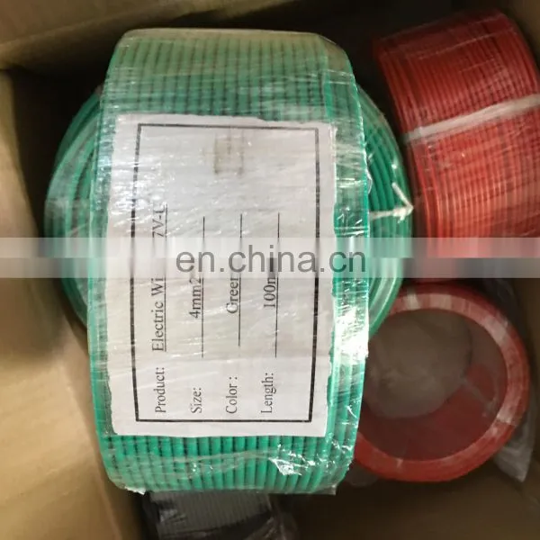 2021 Year Best Selling Cable H07V-R Wire 1.5mm 2.5mm 4mm photo-2