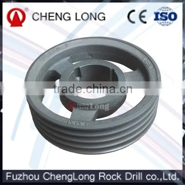High Quality Large v Belt Aluminium Belt Pulley Flat Belt Pulley photo-2