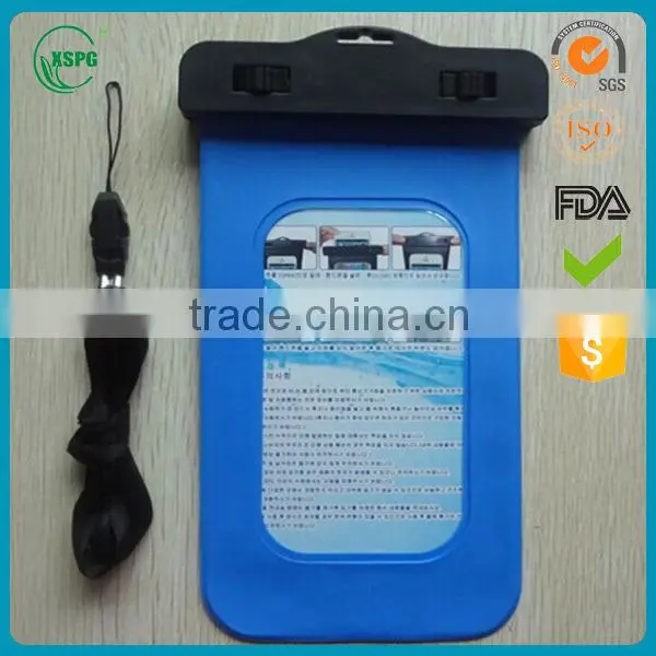 Hot Sale OEM Simple Design 5.5 Inch Mobile Phone Case PVC Waterproof Bag for Swimming photo-4