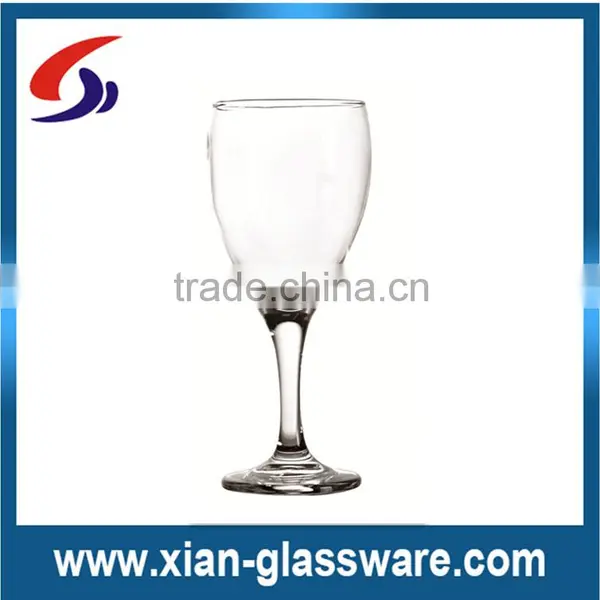 Promotional Clear Hand Made Cheap Wholesale Wine Glass