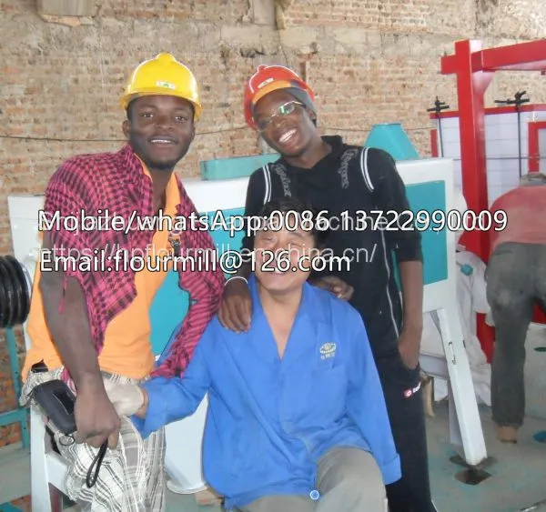 Complete Set Maize Corn Flour Milling Machine Garri Processing Machine Atta Chakki Machine photo-4