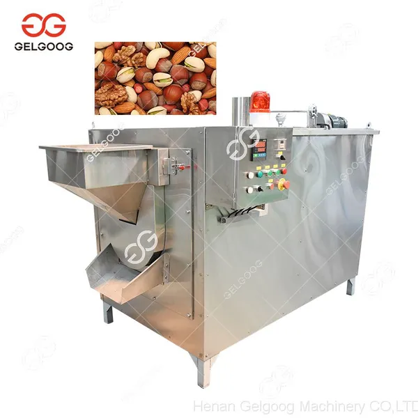 Gas Type Industrial Nut Roasting Machine Cacao Roaster Machine photo-2