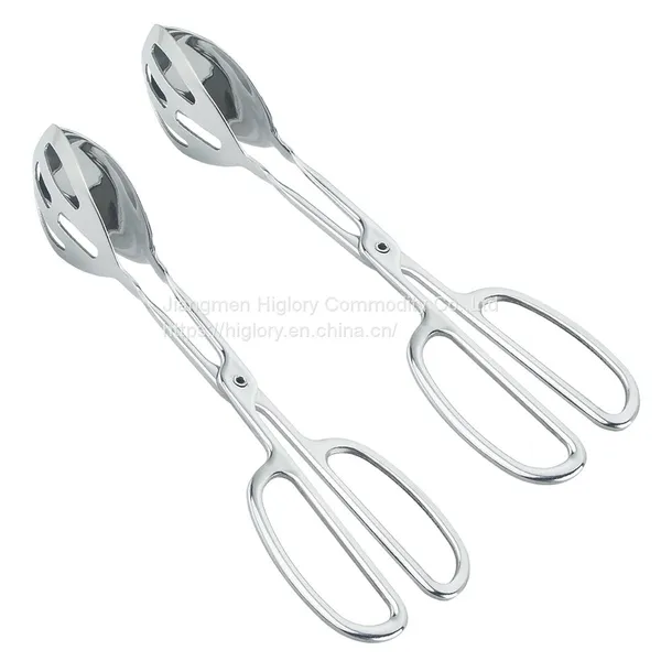 Buffet Tongs Stainless Steel Buffet Party Catering Food Serving Tongs Salad Tongs photo-2