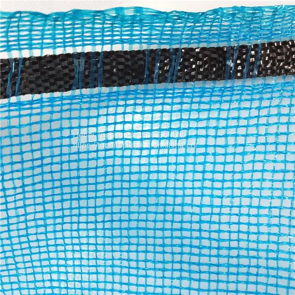 Firewood Mesh Bag Red PP Leno 20kg 25kg 30kg Firewood Packing Breathable Mesh Bag photo-4