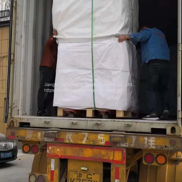Fully Bottom Loop Transit Bag Square FIBC Jumbo Big Bag Soil PP Woven Jumbo Big Ton Bag or Sand Bag photo-4
