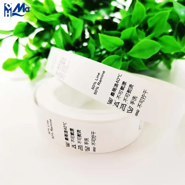 Nylon Wash Care Labels: Durable Ribbon for All Garments photo-4