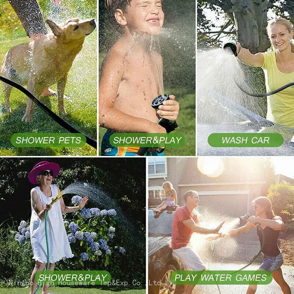 25-200FT Expanding Flexible Garden Water Hose With Spray Nozzle As Seen On Tv Expanding Magic Hose photo-5