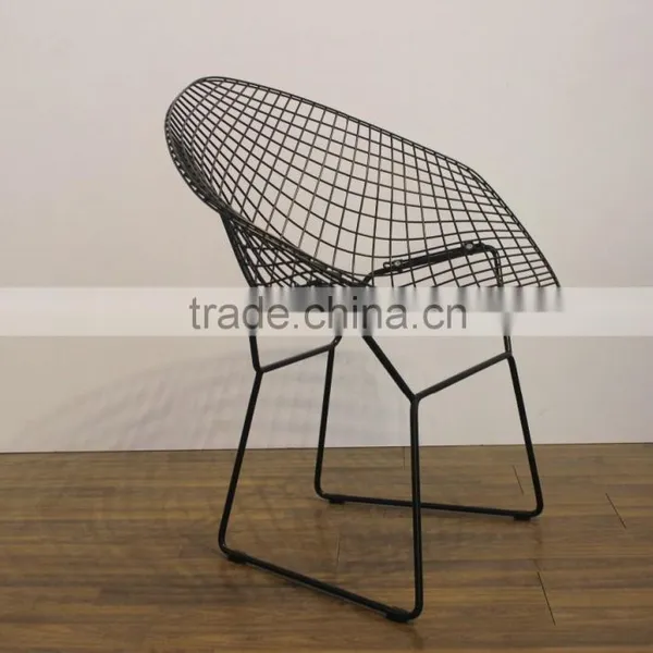 Home Furniture Steel Frame High 77cm Bertoia Chair photo-3