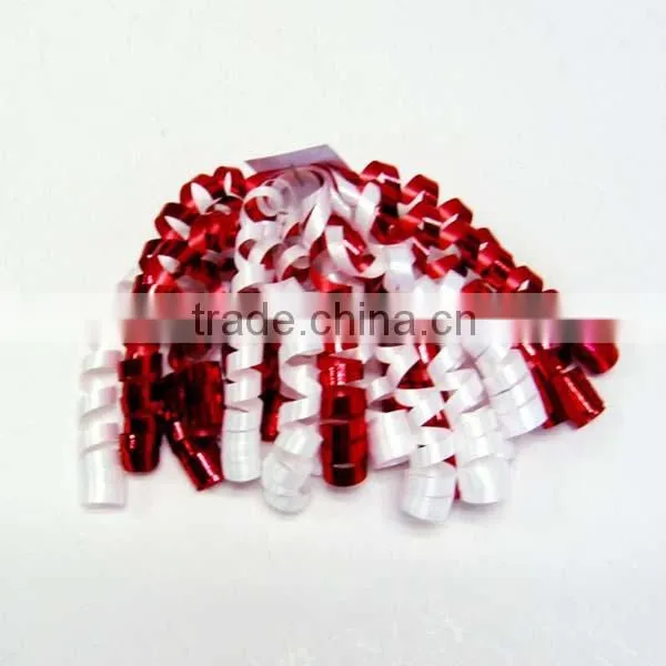 Transparent Poly Ribbon Curly Bow With Printing photo-6