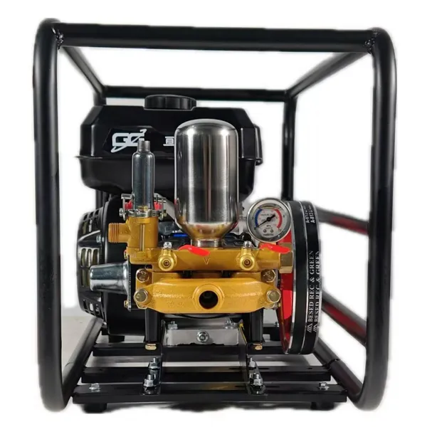170F 4 Stroke Frame Type Portable Agricultural 22mm Htp Piston Pump Petrol Gasoline Power Sprayer photo-5