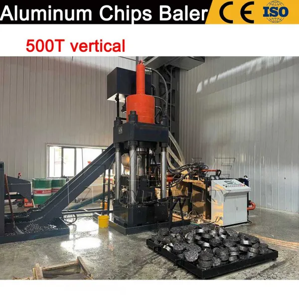 Industrial Metal Scrap Briquetter for Steel Factory Metal Processing Waste