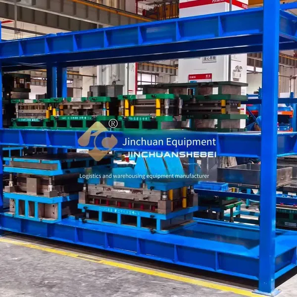 Jinchuan Non-standard Steel Mold Shelves, Heavy-duty Load-bearing, Precise Positioning, Scratch and Damage Prevention, High-density Storage photo-4