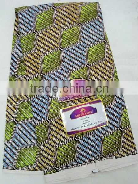 W24 100% Cotton 6 YARD Guaranteed Real Dutch Wax Hollandais Wax Fabric