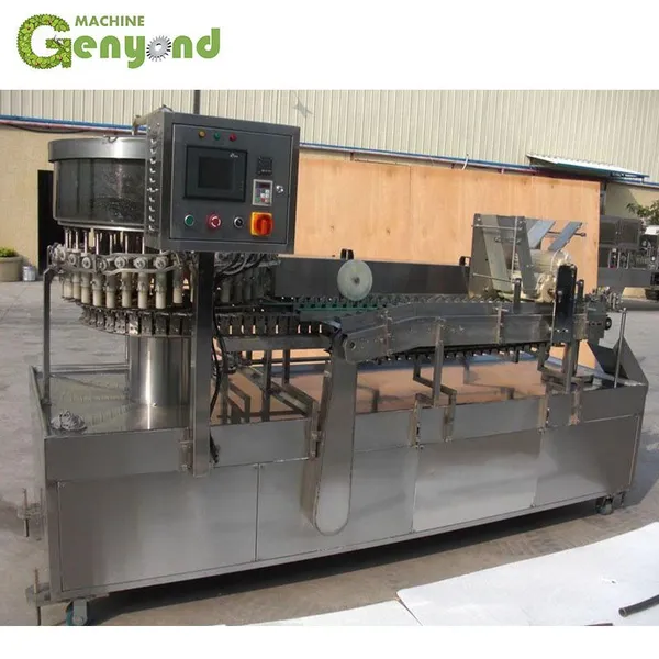 Factory Shanghai High Speed Plastic Soft Tubes Ice Lolly or Ice Pop or Popsicle Yogurt Filling and Sealing Packing Machine photo-2