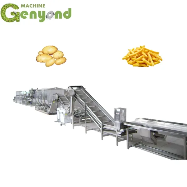 Frozen French Fries Processing Machine Plant Price for Sale photo-2