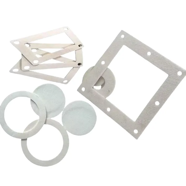 High Alumina Ceramic Fiber Gasket; 1400℃ Refractory Gasket; Cracking Furnace High-temperature Sealing Aluminum Silicate Fiber Insulation Gasket photo-5