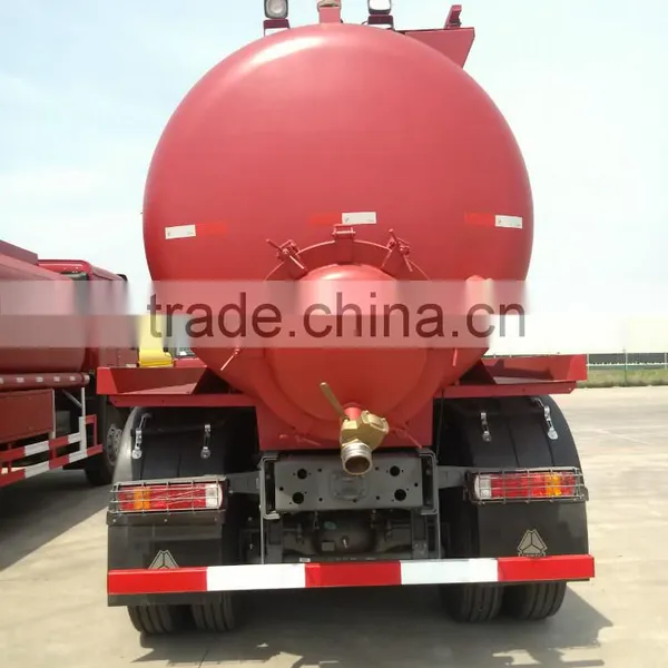 HOWO 6X4 266HP Sewage Suction Truck Cleaning Truck photo-2
